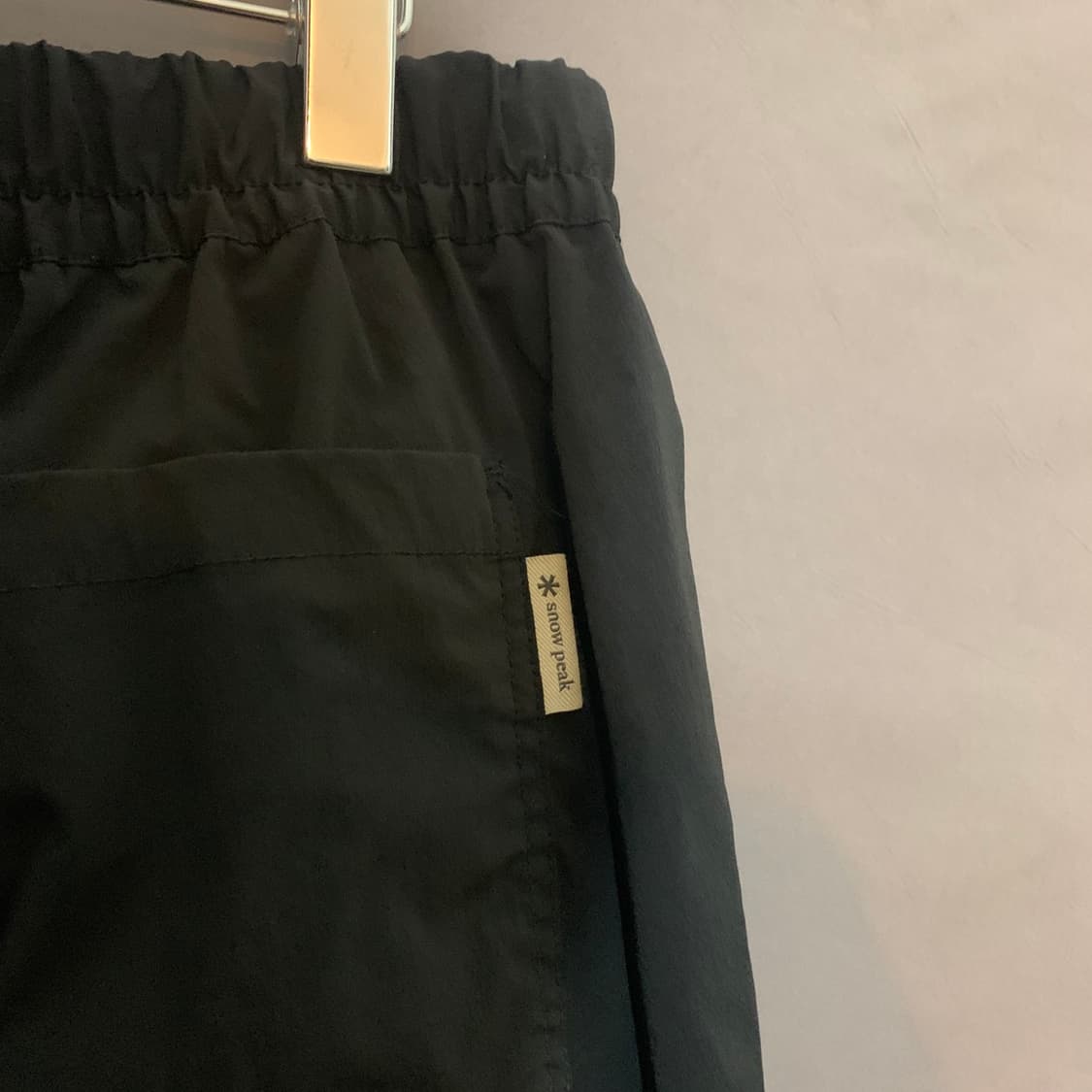 L 스노우피크 나일론 우븐 스판 밴딩 조거팬츠 상품이미지3