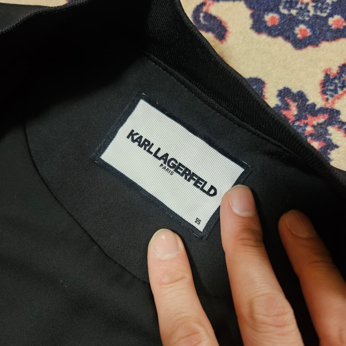 칼라커펠트 투웨이 집업 블루종 원피스 55 상품이미지9