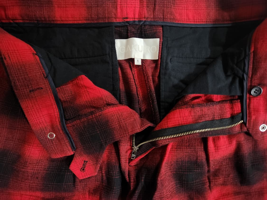 가쿠로 옴브레체크 팬츠 /니들즈/조거쉬/스투시/히스테릭글래머/지에다 상품이미지7