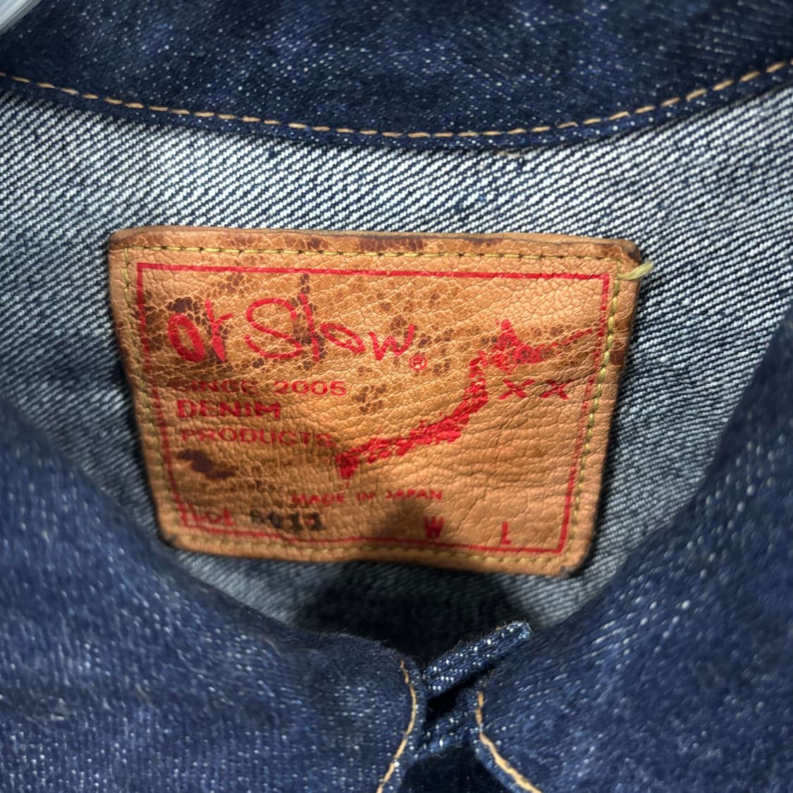 [4] 오어슬로우 타입1 40s 데님 자켓 상품이미지3