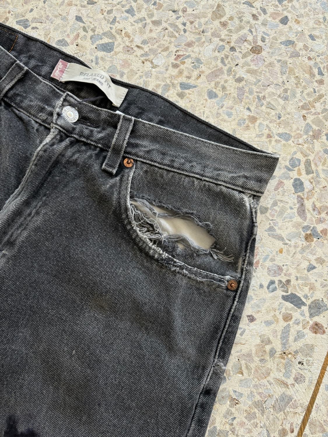 00‘s 리바이스 550 블랙 상품이미지9