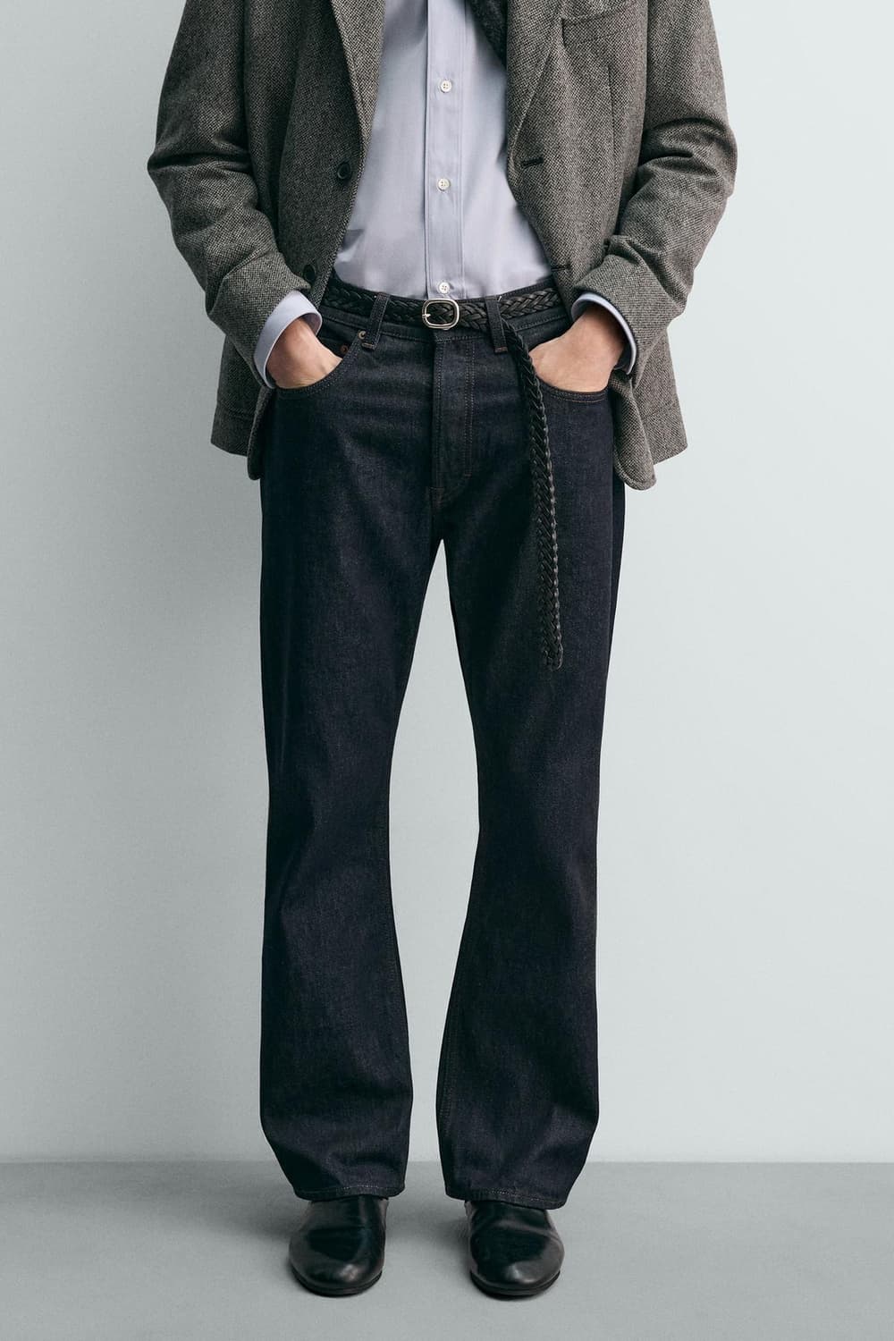 자라 아론레빈 부츠컷 데님 인디고색상 42사이즈(32인치) 상품이미지2