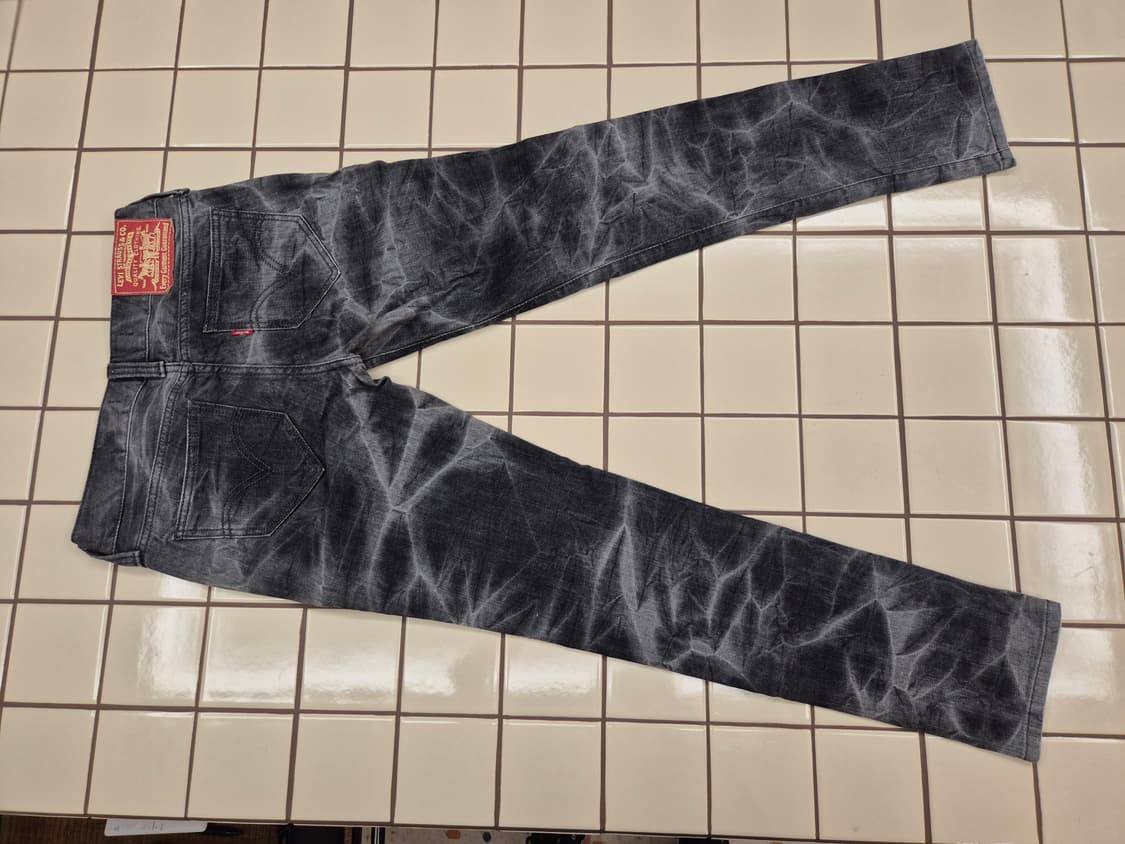 리바이스 511 블랙 데님 팬츠 상품이미지3