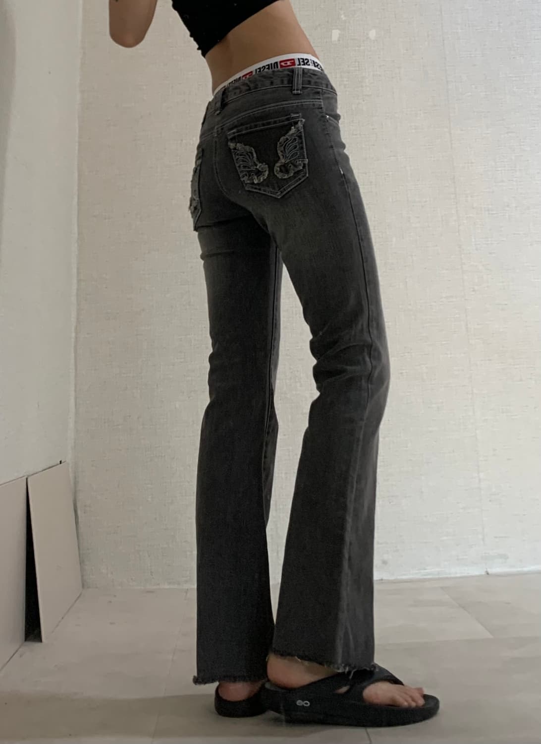 pocket detail denim pants 상품이미지7
