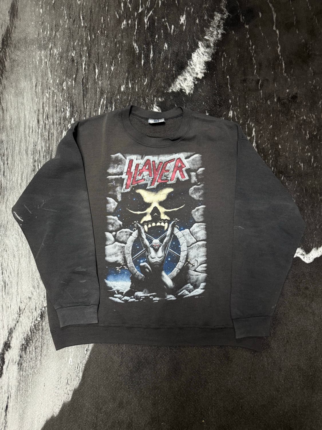 90s Slayer 빈티지 맨투맨 상품이미지1