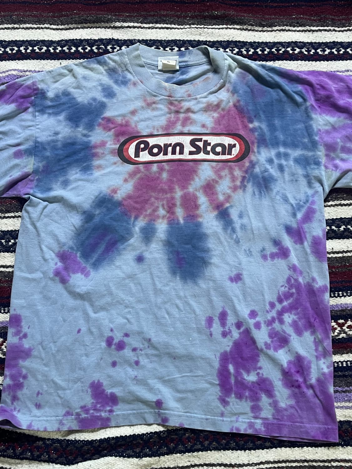 90s usa pornstar tie dye t shirts 상품이미지6
