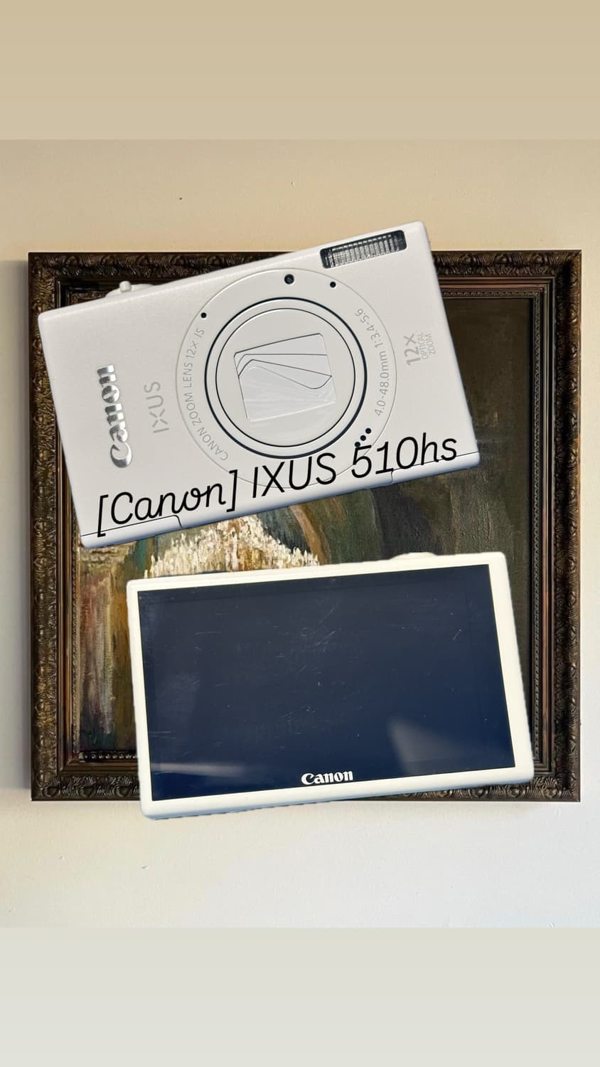 [A-급] 캐논 익서스 510hs 화이트 상품이미지1