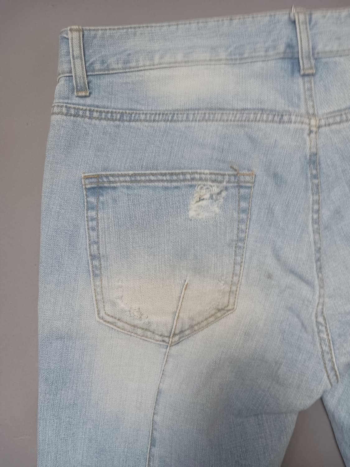 [32] 발망 연청 디스 바이커진 청바지 상품이미지8