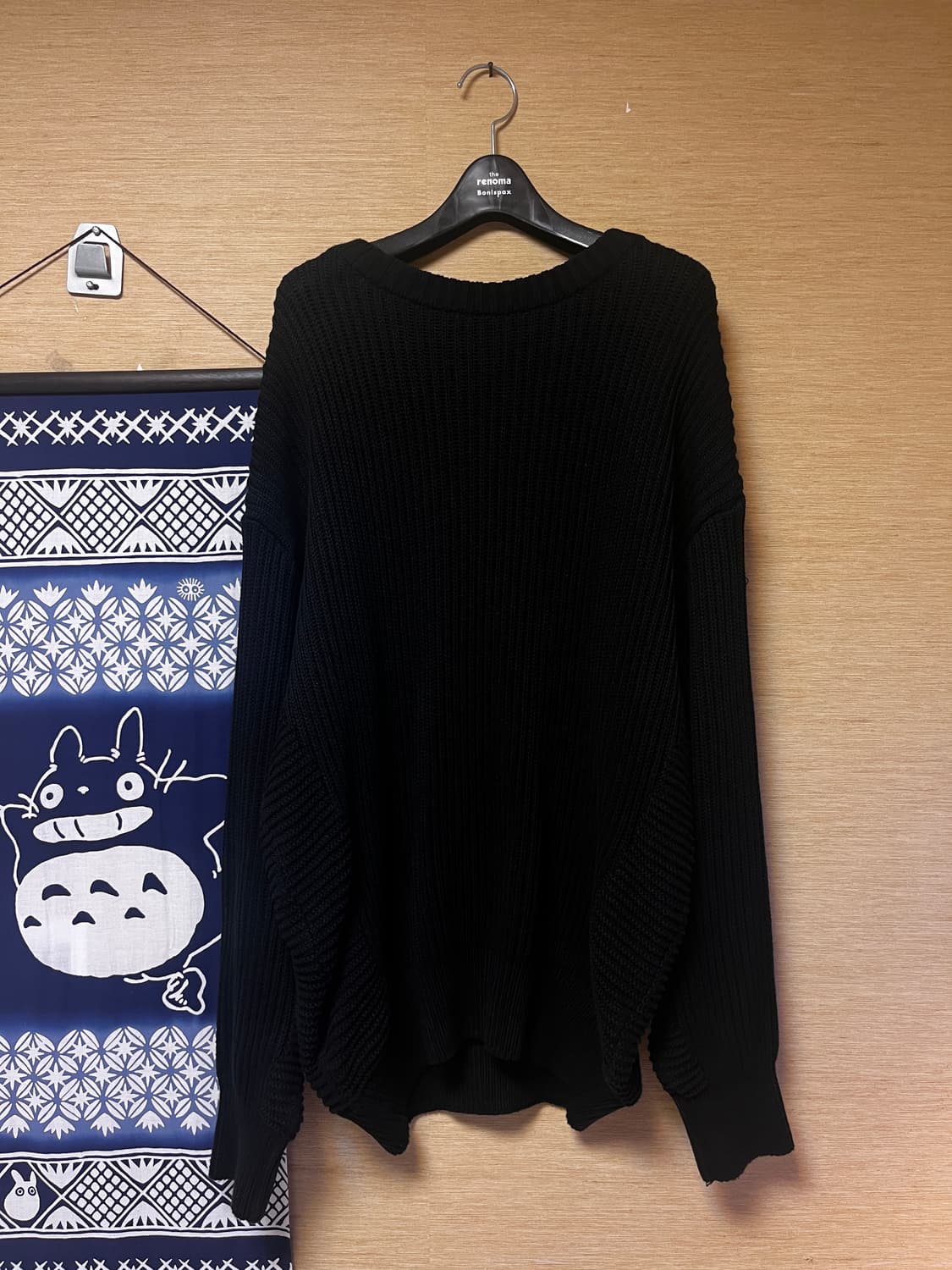 KNITTED/검정색 니트 XL 상품이미지1