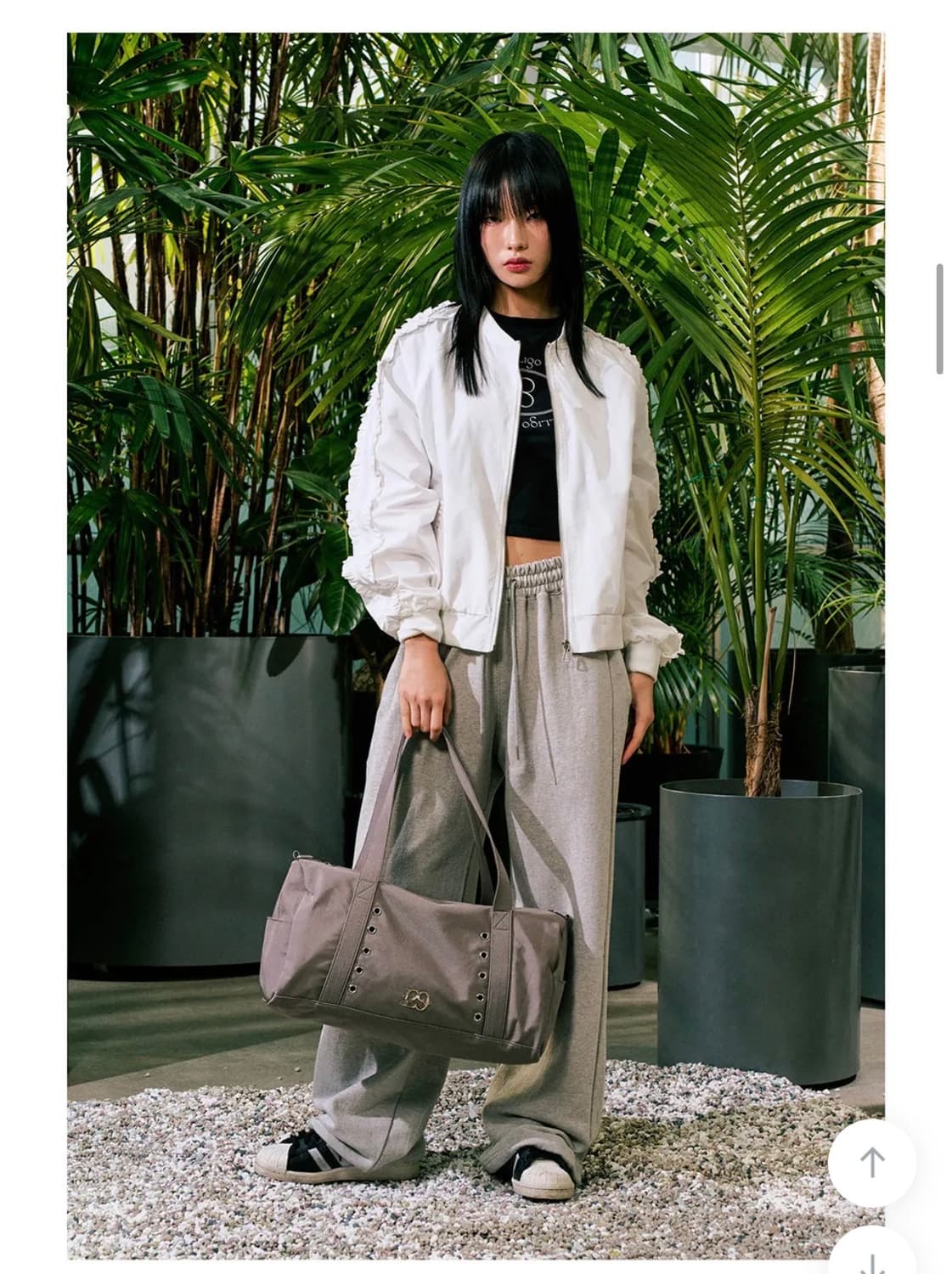 일리고 유틸리티 더플백 그레이 상품이미지2