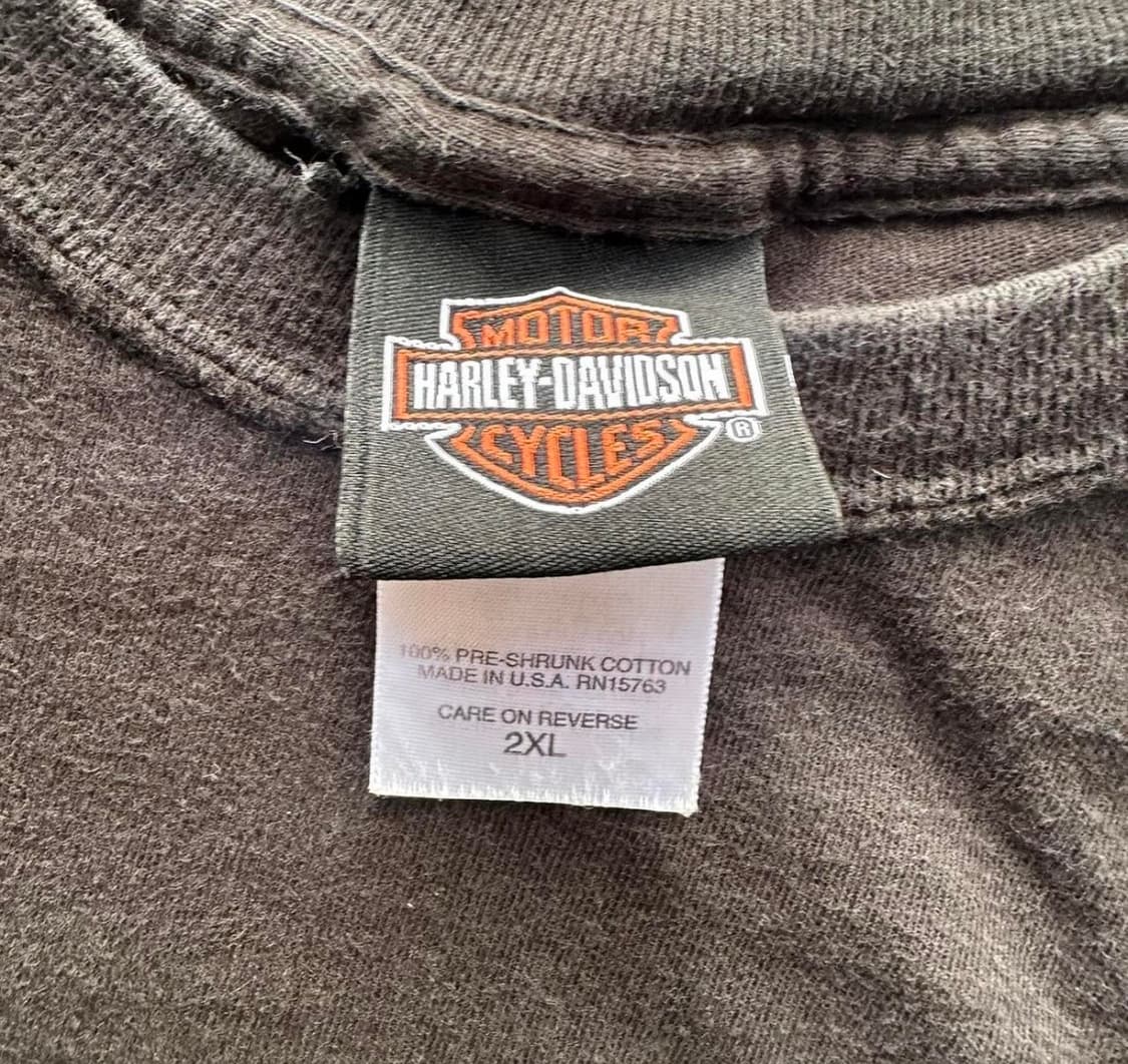빈티지 Harley Davidson 티셔츠 XXL 상품이미지4