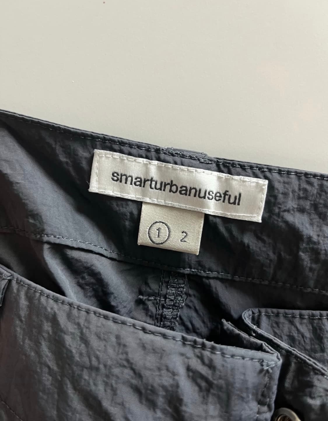 스마트어반유즈풀 코이세이오 레이스스트링팬츠 그레이 상품이미지4