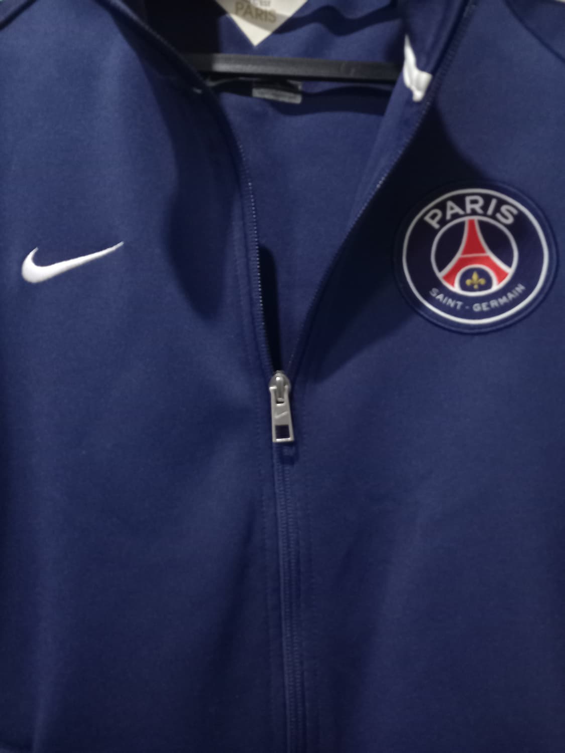 나이키 파리생제르망 네이비 트랙탑 저지 져지집업 100/L 상품이미지3
