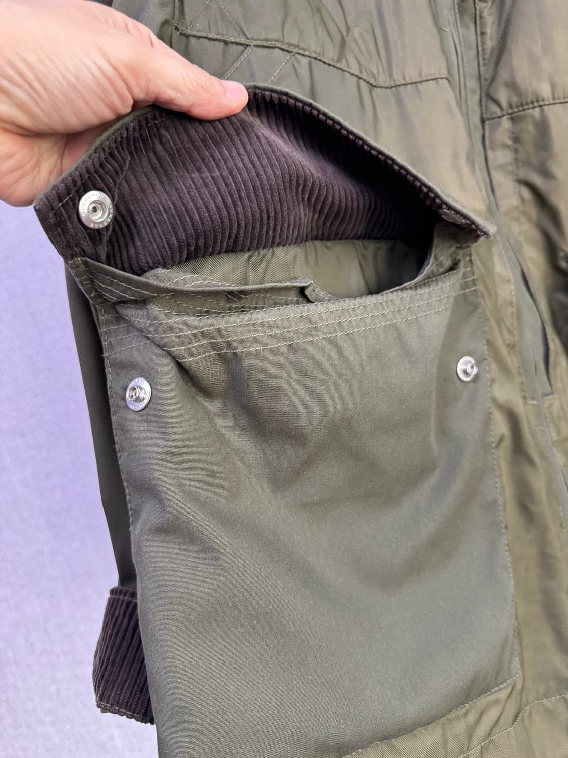 BURBERRY 세미 퀼팅 오버핏 자켓 상품이미지4