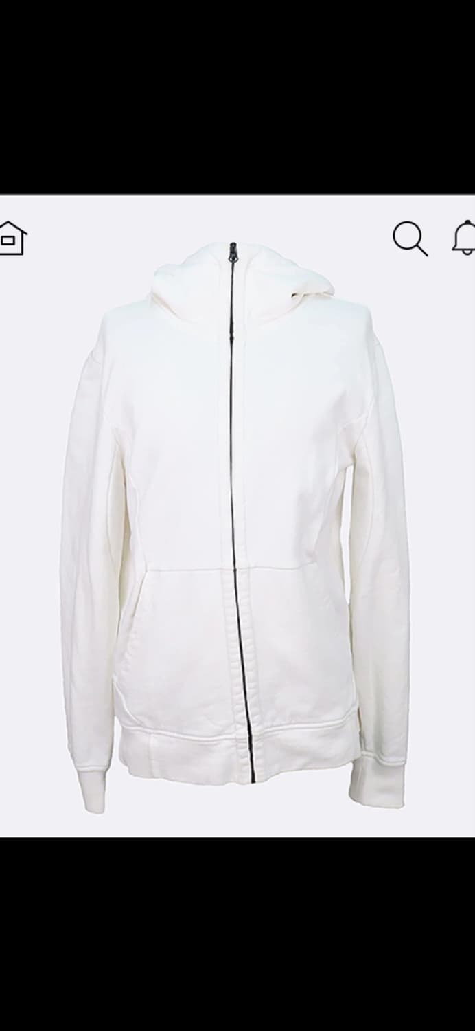 CP컴퍼니 고글 후드집업 화이트 상품이미지1