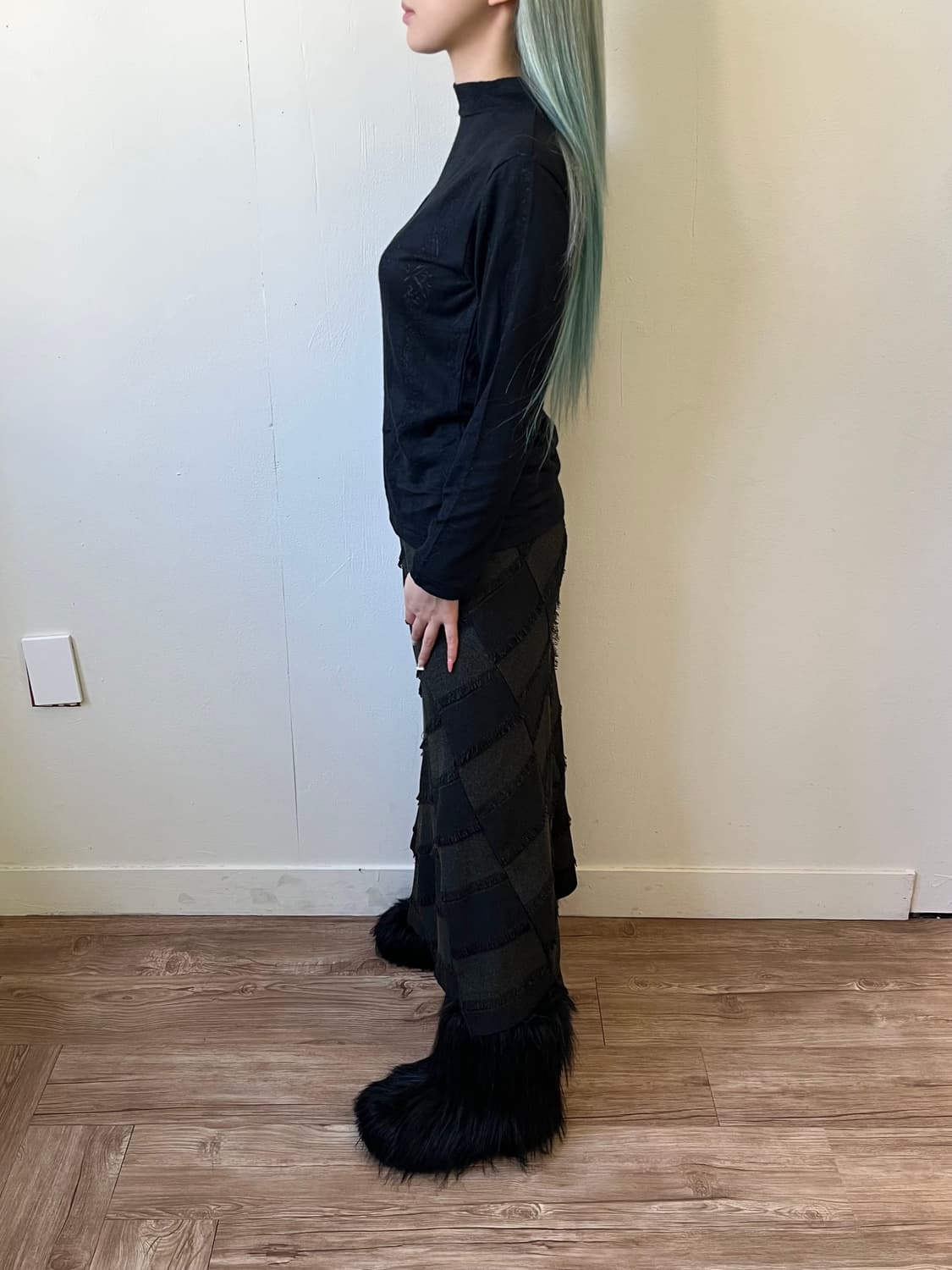 Bonjour 엔틱시스루 터틀넥 상품이미지8