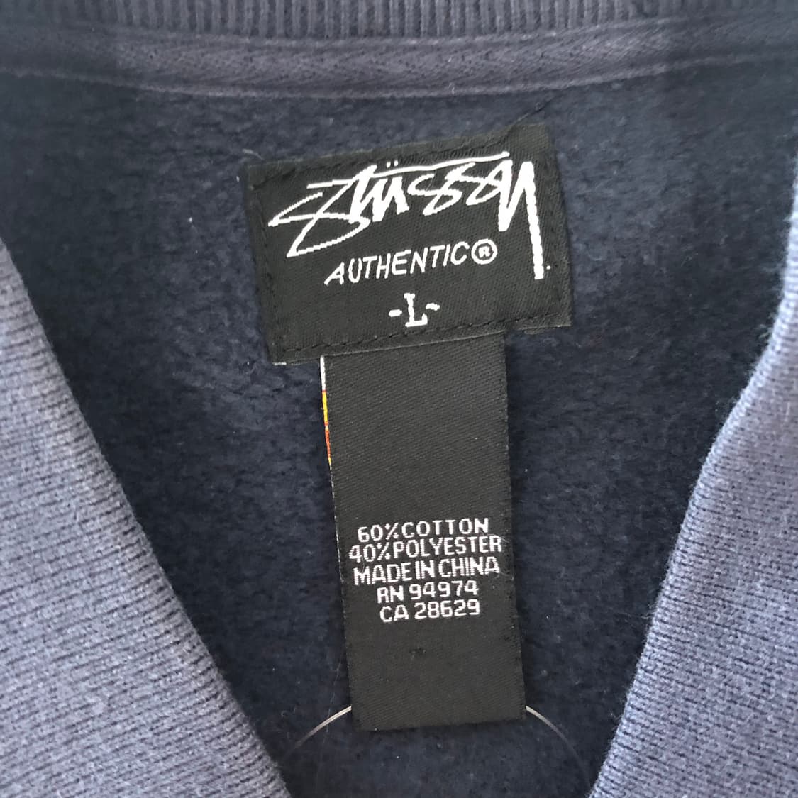 2000s 올드 스투시 바시티 자켓  상품이미지7