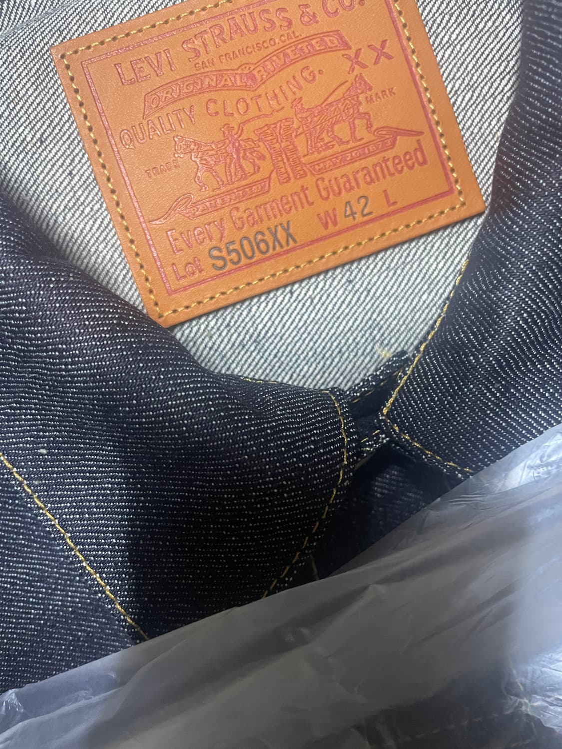 [42] LVC S506XX 1944 대전판 자켓 상품이미지1