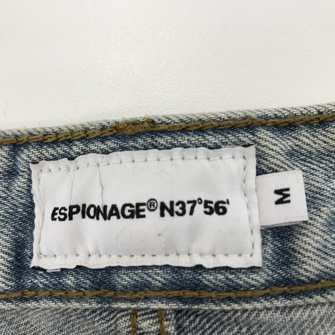 에스피오나지 ESPIONAGE 릴렉스데님팬츠 [M] 상품이미지4