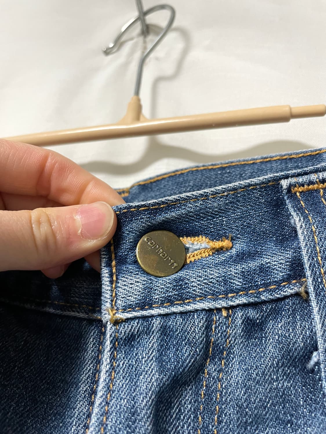 칼하트 릴렉스핏 멕시코산 데님팬츠 청바지 32 _ 중청 상품이미지6