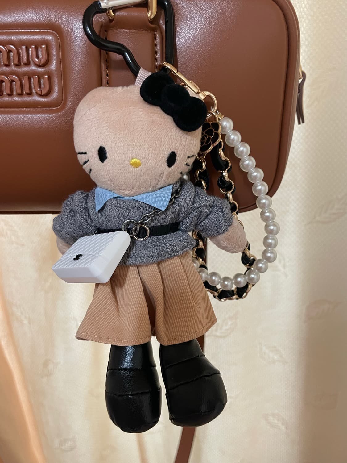 핸드메이드) 롱다리 키티인형 키링세트 상품이미지2