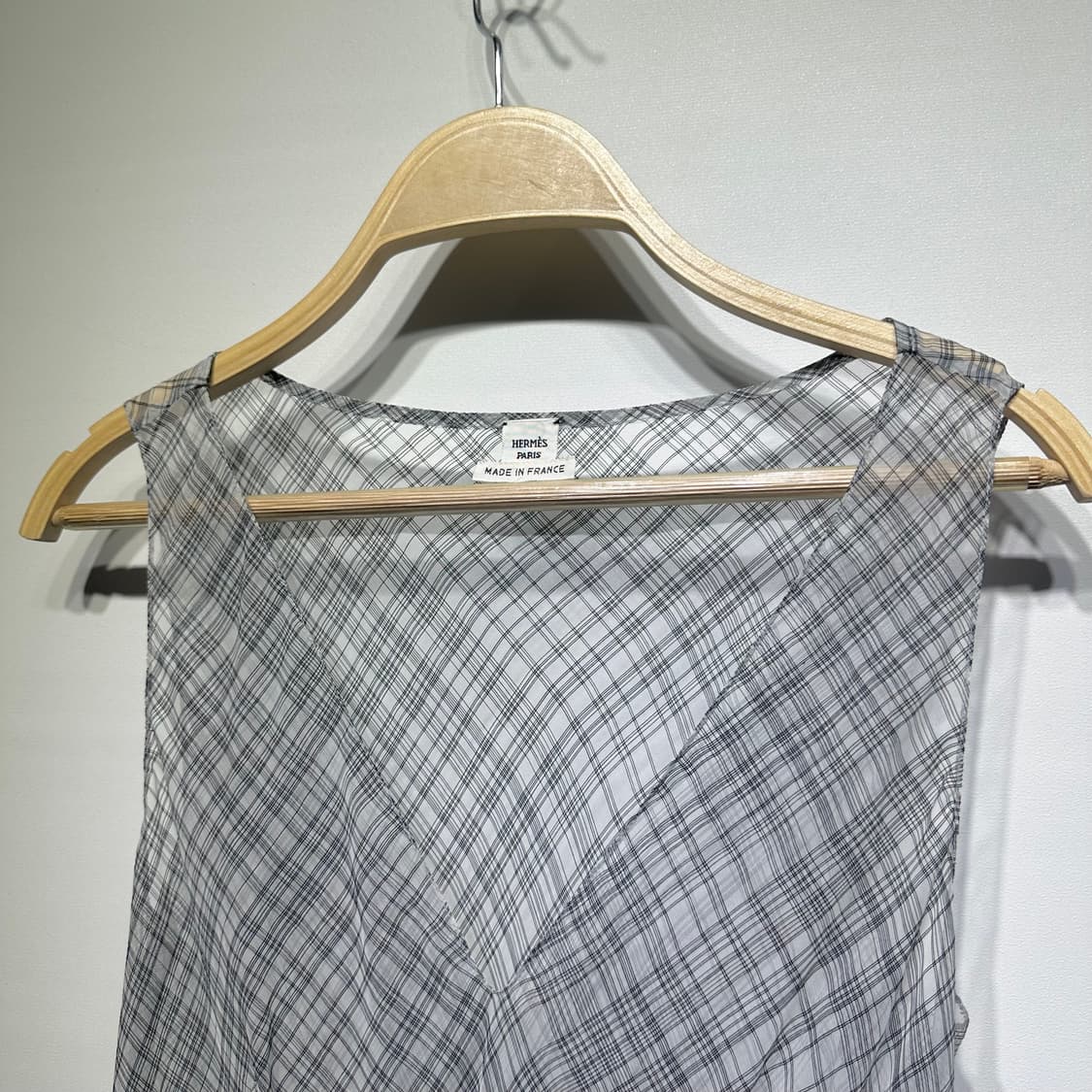 에르메스 실크 롱 블라우스 판매합니다 상품이미지1