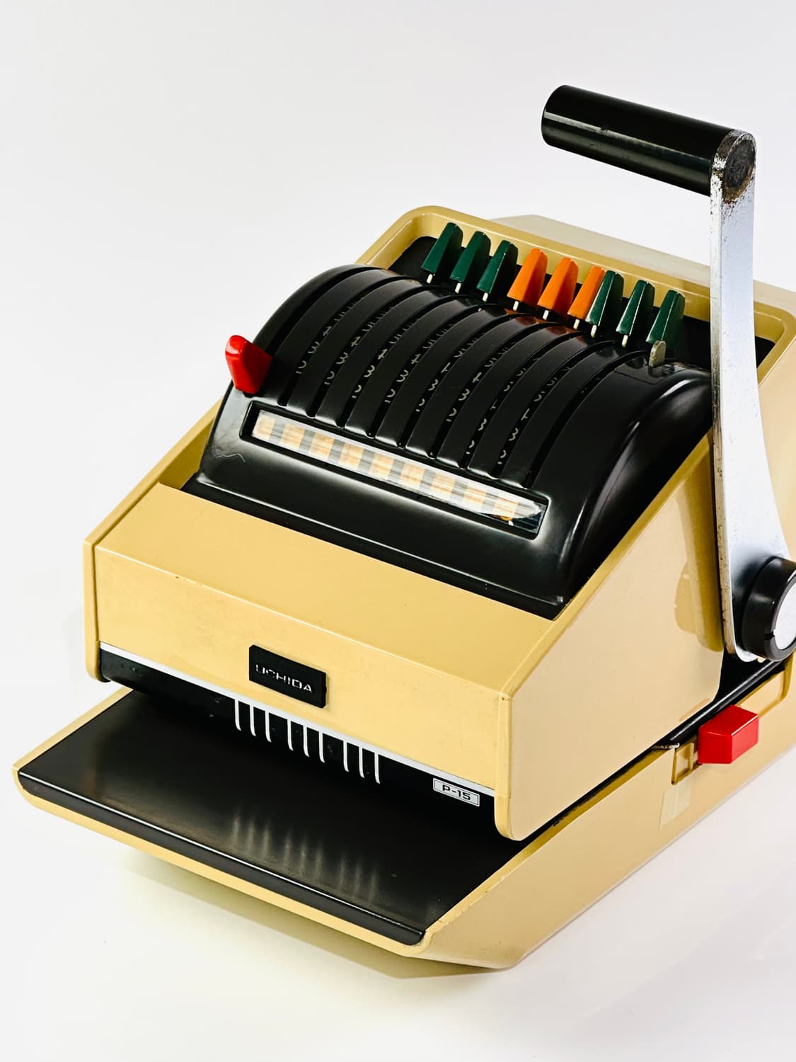 일본 빈티지 UCHIDA P-15 Check Writer 수표 작성기 상품이미지2