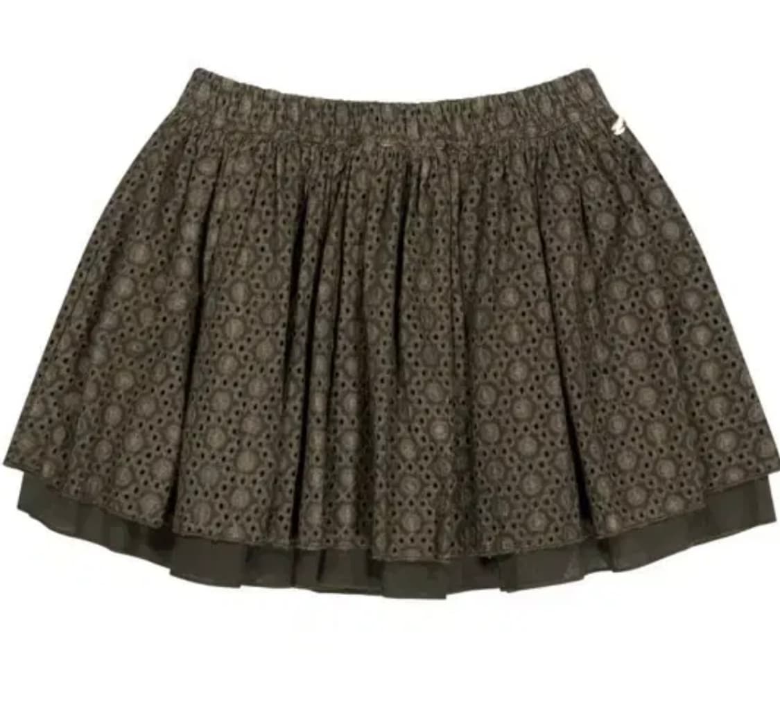 (구해요) 코이세이오 플라워 펀칭 스커트 상품이미지1