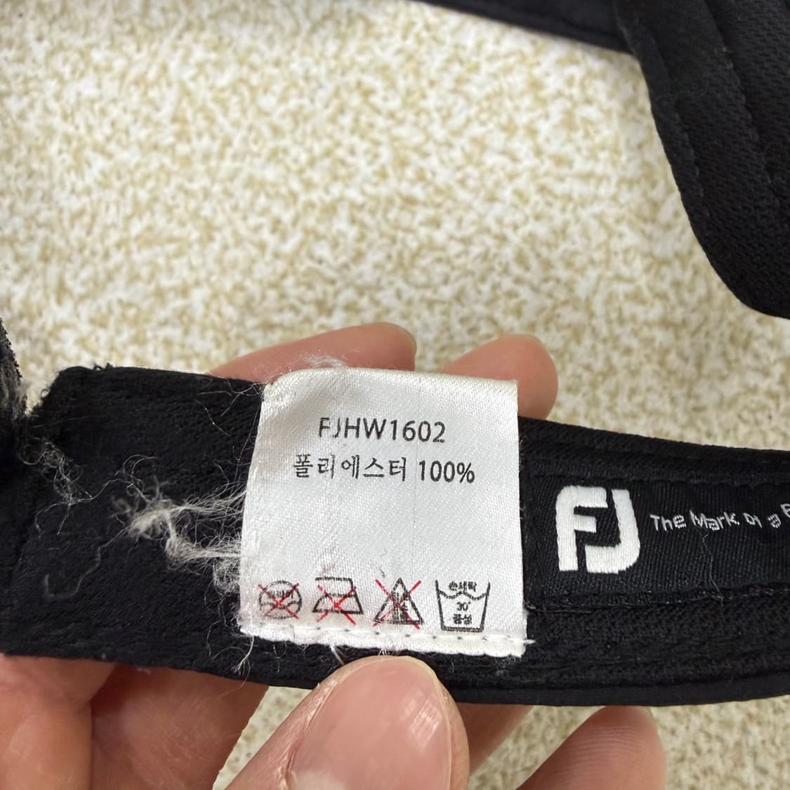 F 풋조이 골프웨어 선바이저 0202T2 상품이미지4