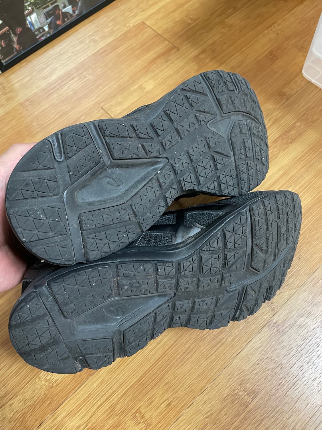 아식스 TJG138 블랙 운동화 280 상품이미지4