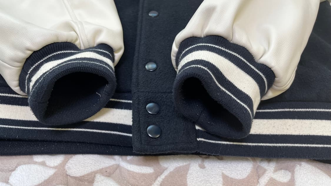 더바이닐하우스 바시티 자켓 네이비 L 상품이미지4