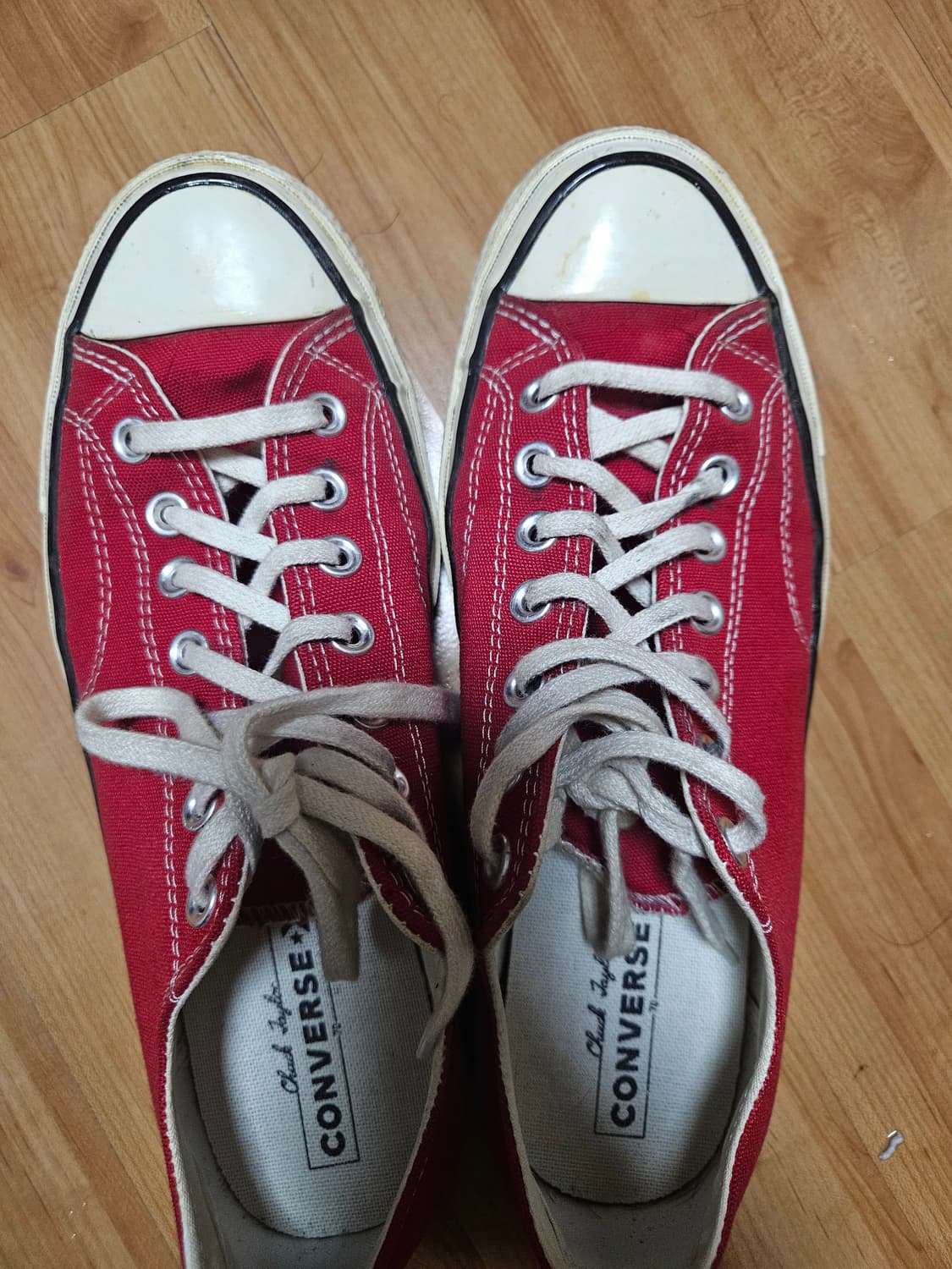 컨버스 척테일러 척70 로우 레드 275 상품이미지2