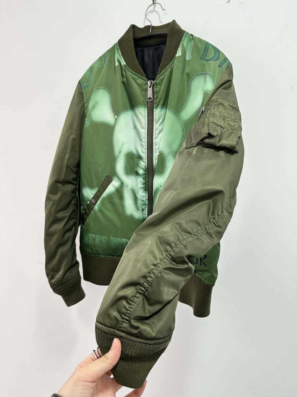 Avirex shirring skull reversible flight  상품이미지3