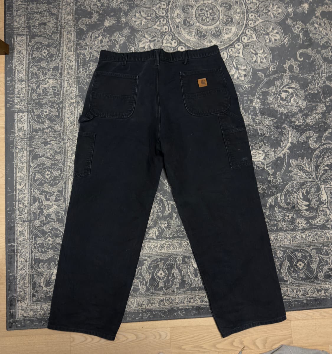 칼하트 카펜터 b11 blk 40x30 상품이미지4