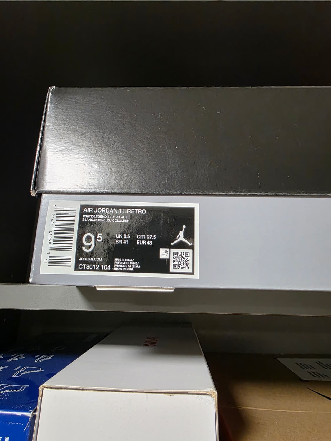 조던 11 레트로 레전드 블루 2024 상품이미지9