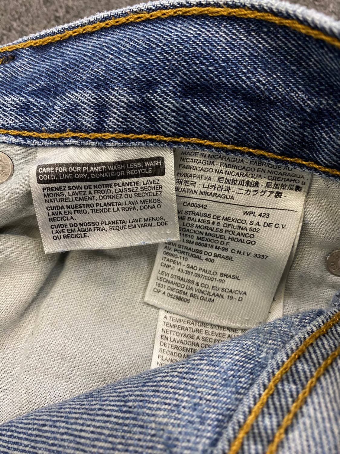 Levis 리바이스 517 데님팬츠 상품이미지8