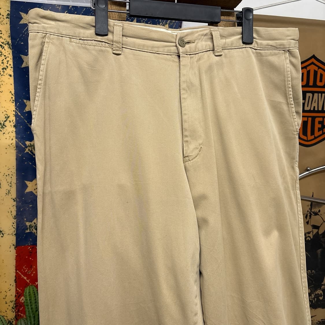 90s 쇼트 클래식 오피서 치노팬츠 컴뱃 트라우저 N770 상품이미지3