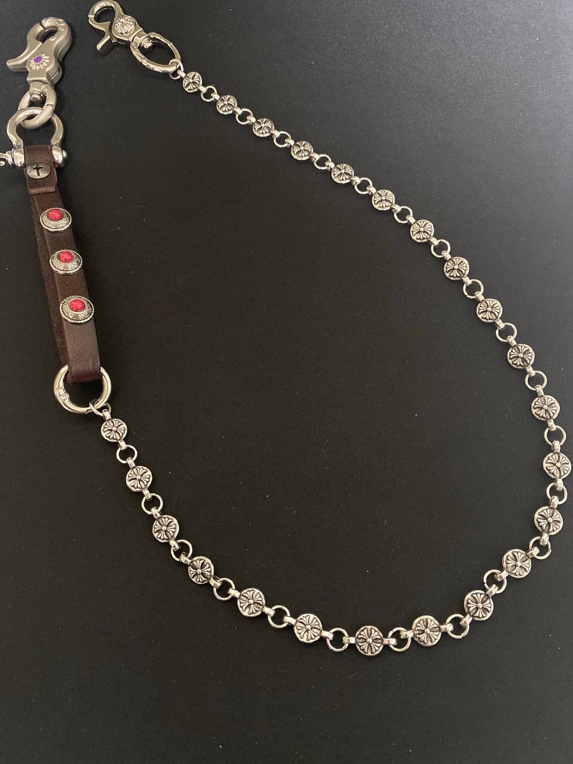 가죽 링크 팬츠 체인 상품이미지4