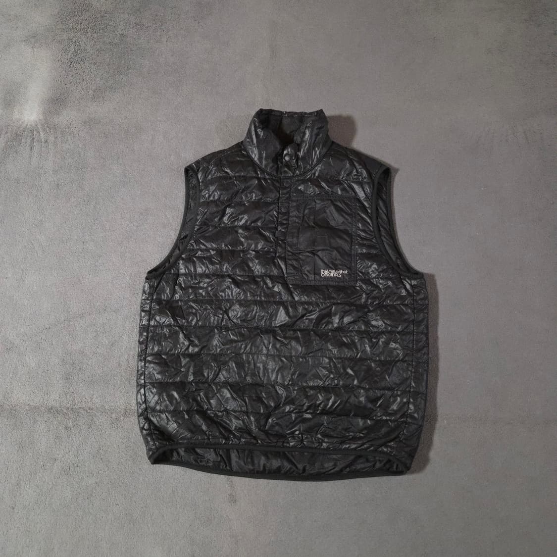 디스이즈네버댓 인슐레이트 리버서블 베스트 조끼 S 블랙 상품이미지4