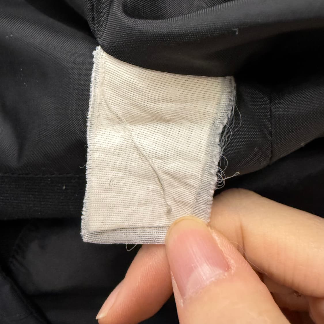 [정품/85] 노스페이스 블랙 후드 바람막이 자켓 b18 상품이미지8