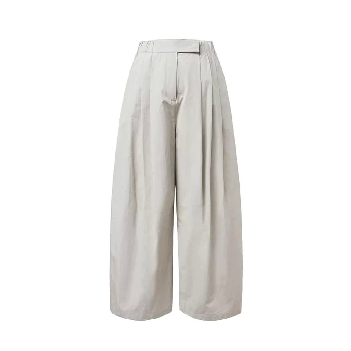 아모멘토 볼륨 팬츠 그레이 상품이미지2