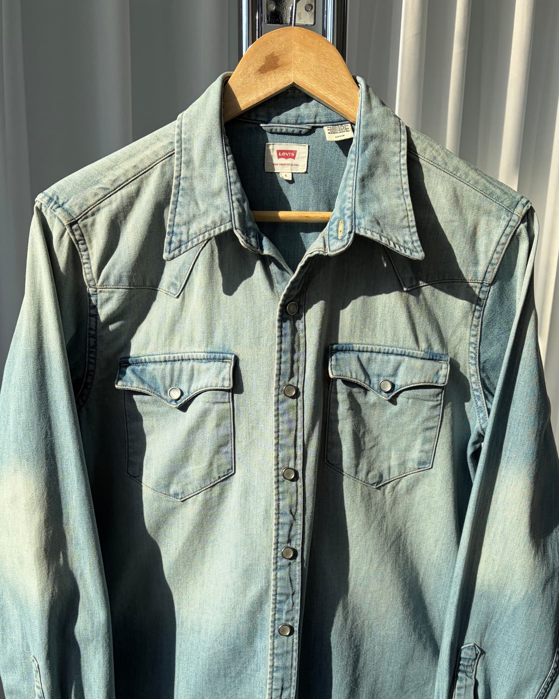 [S]리바이스 Levi's 클래식 웨스턴 데님 셔츠 상품이미지4