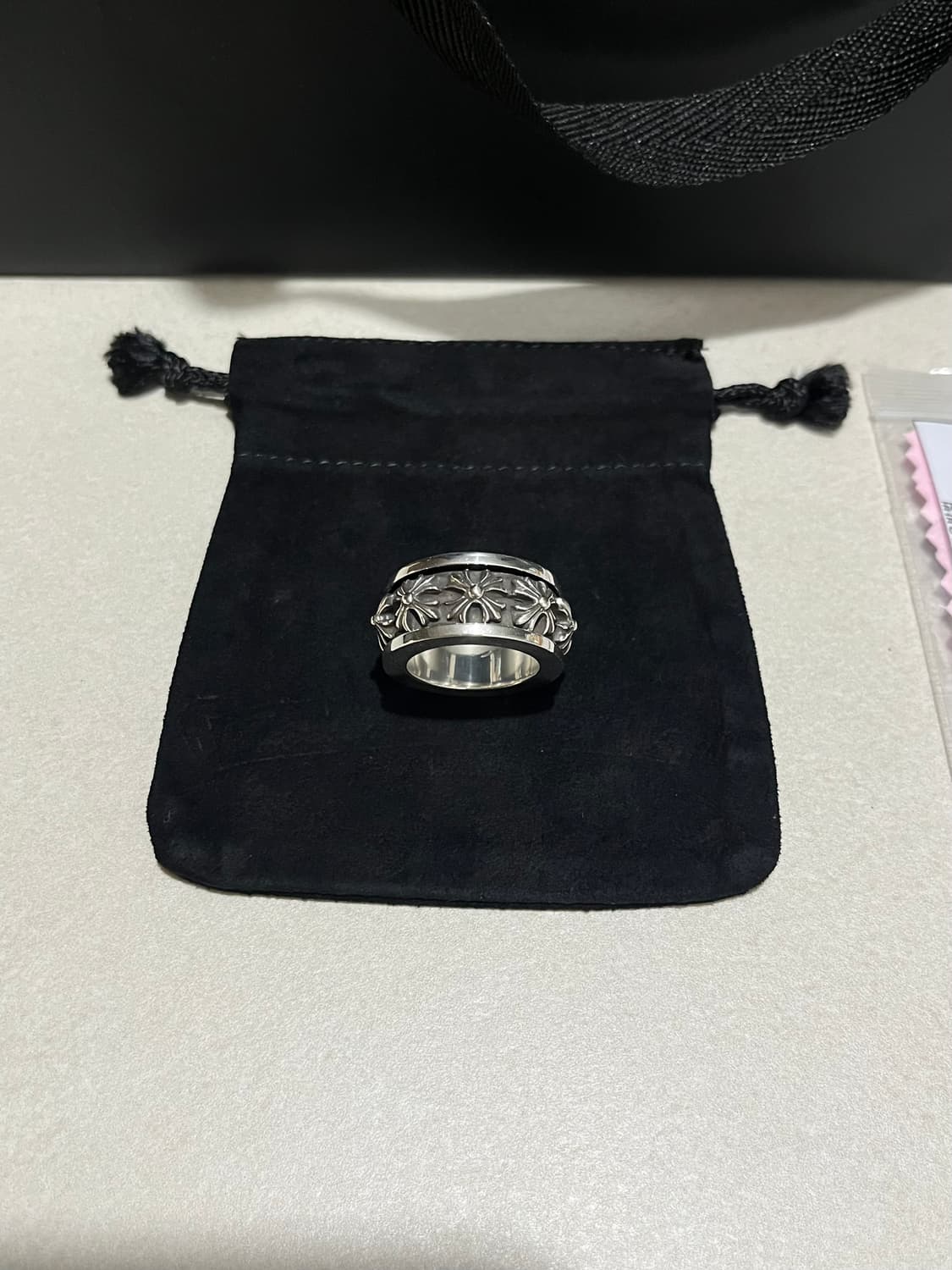 크롬하츠 크로스 스피너링 us9호 새제품 [정품] 상품이미지5