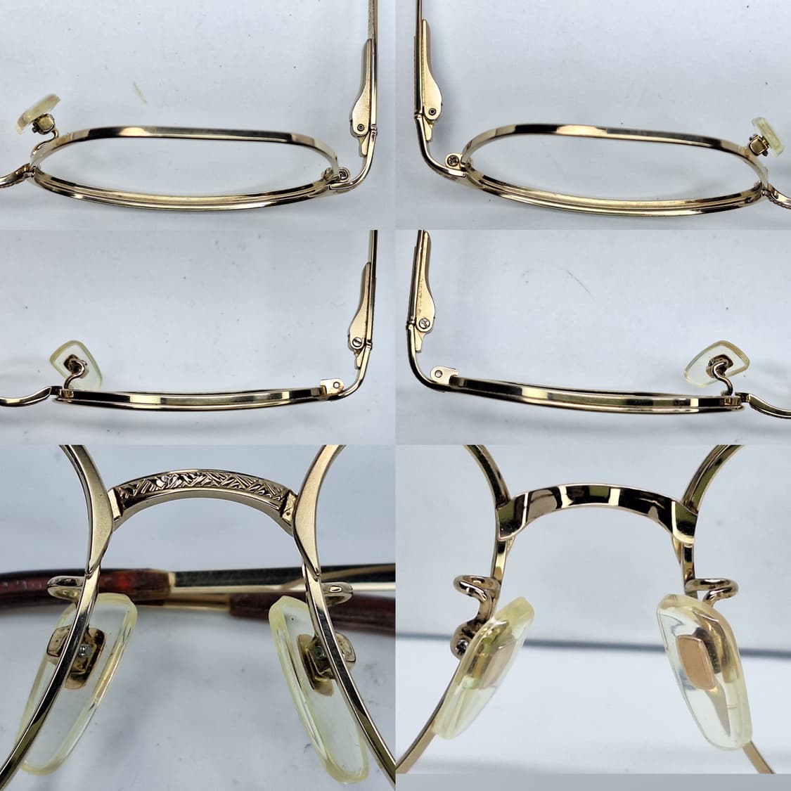 80~90s/빈티지 하이엔드 금압착/시티즌 Exceed 5622 안경테 상품이미지2