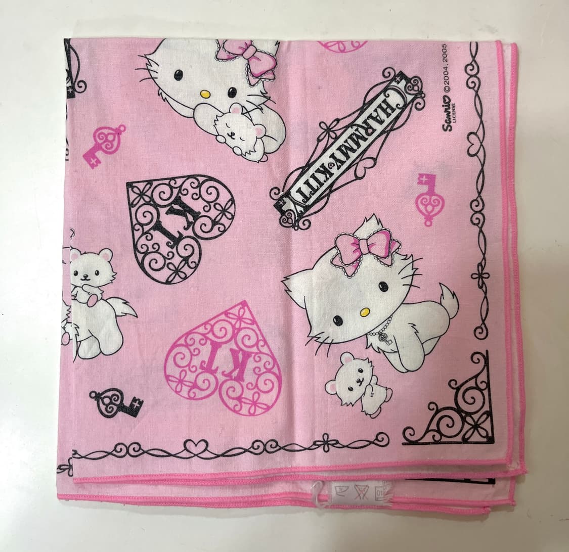 고전 챠밍키티 손수건 빈티지 상품이미지1