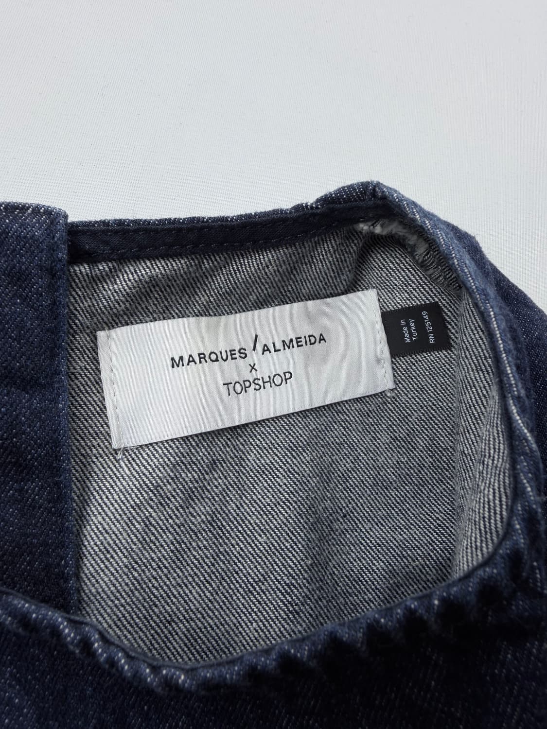 마르케스알메이다 x 탑샵 데님 베스트 상품이미지4