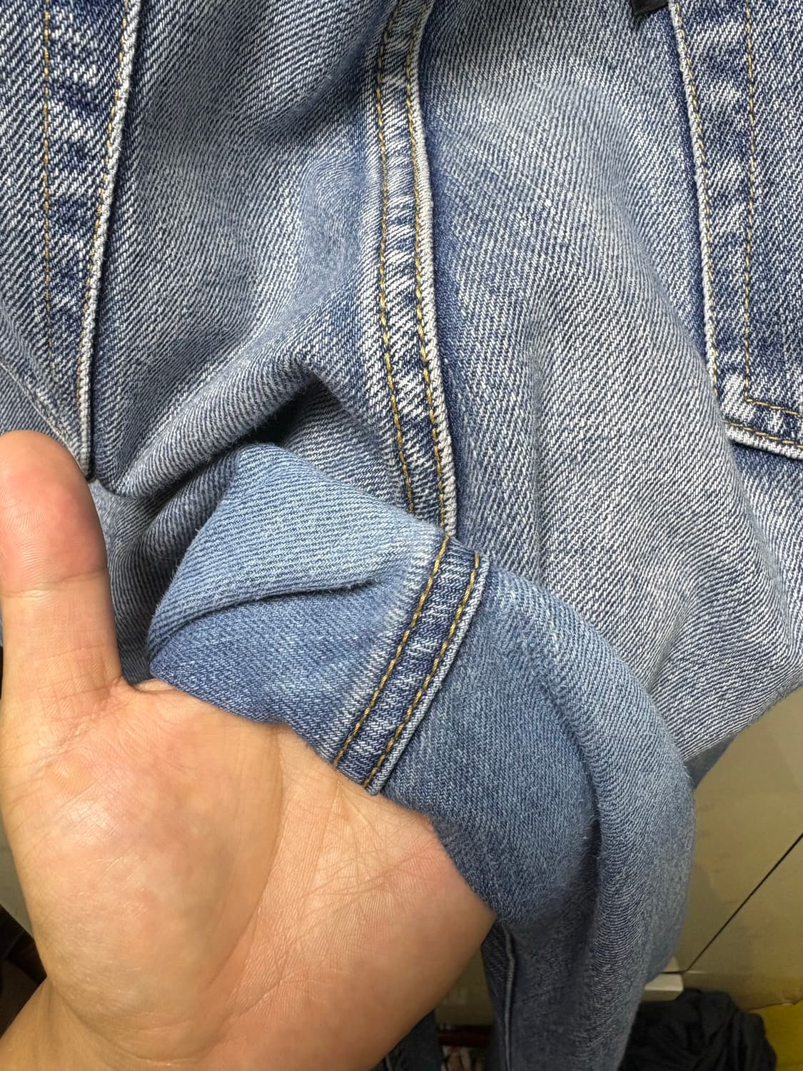 [44] 오베르쥬 어드레서 데님 빈지티워시 상품이미지8