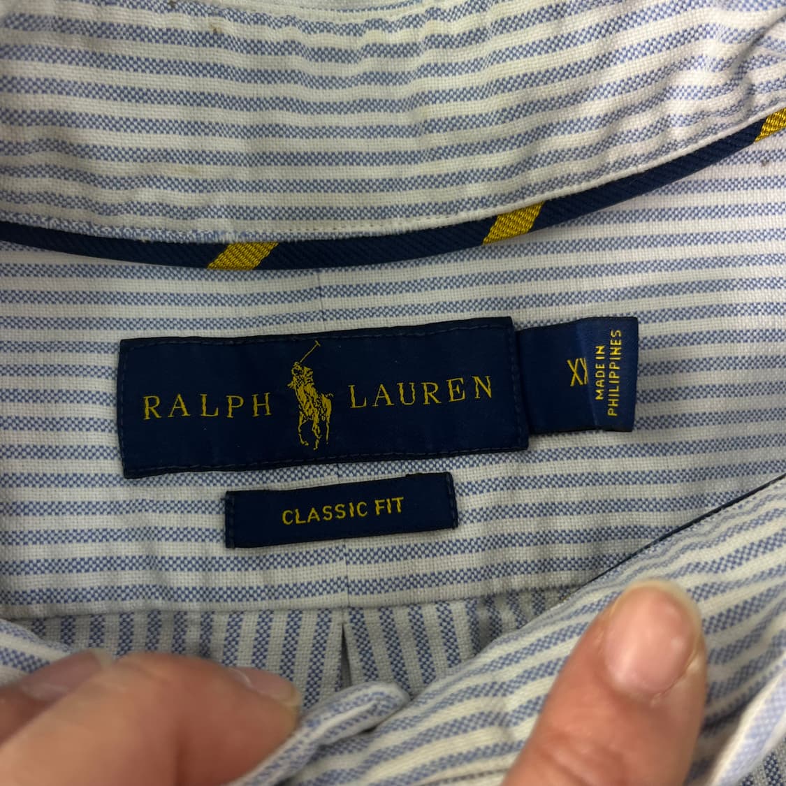 110 폴로랄프로렌 스트라이프 코튼 셔츠  상품이미지4