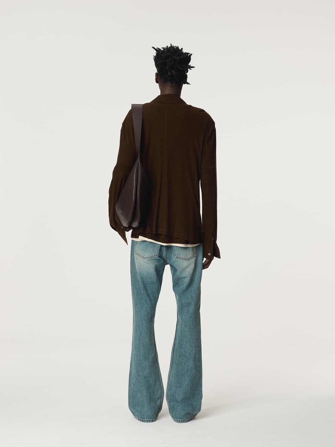 렉토 25FW 플레어 데님진 블루 상품이미지4