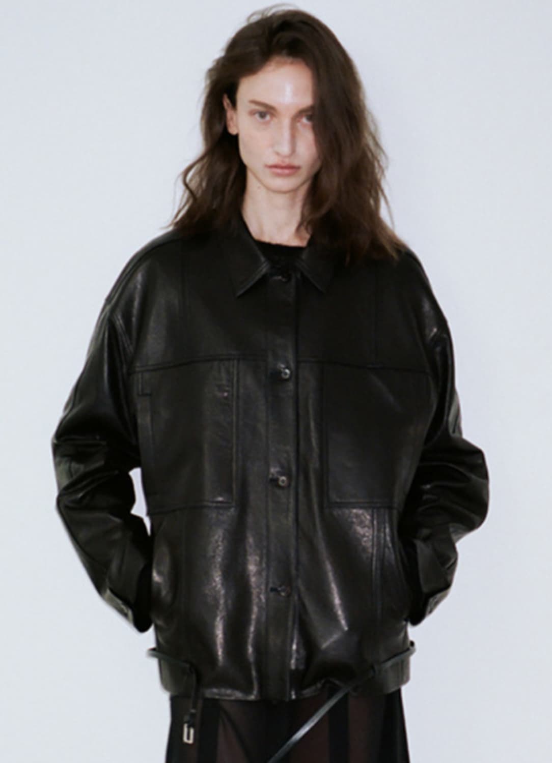 런던플랏 덴버 가죽자켓 상품이미지1